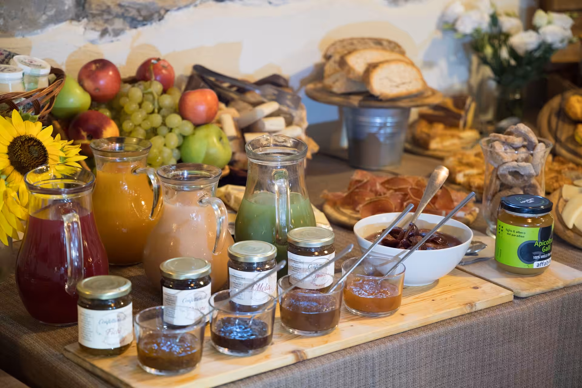 La Colazione de La Casa di Campagna a Magione, prodotti fatti in casa