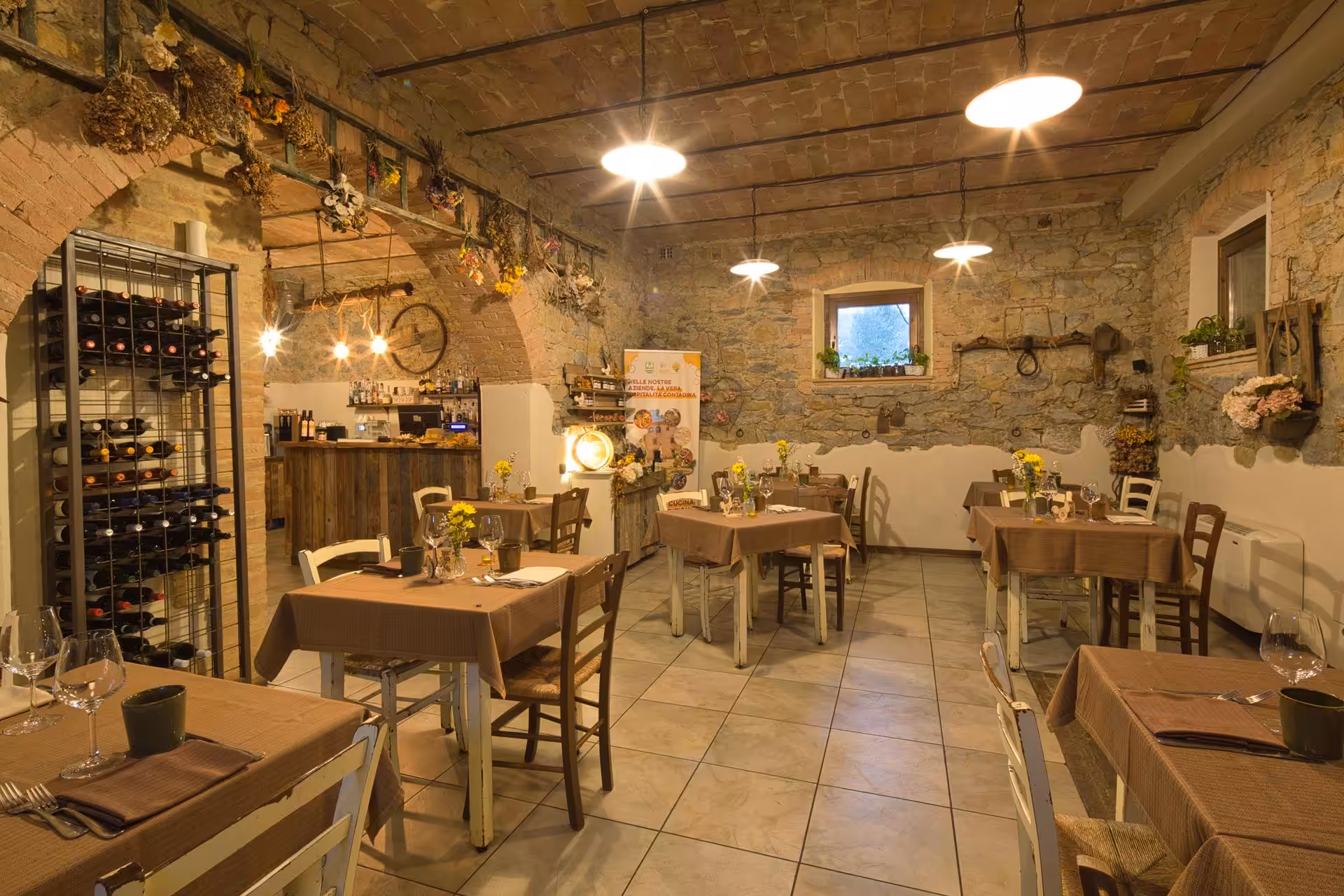 ristorante a magione, agriturismo la casa di campagna, umbria