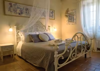la casa di campagna, la camera Romantica