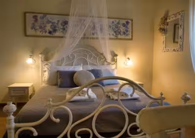 la casa di campagna, la camera Romantica