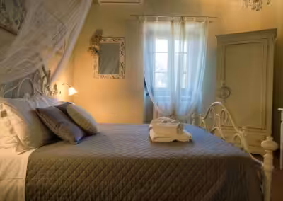 la casa di campagna, la camera Romantica