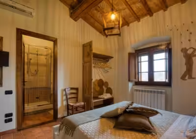 la casa di campagna, la camera Cielo
